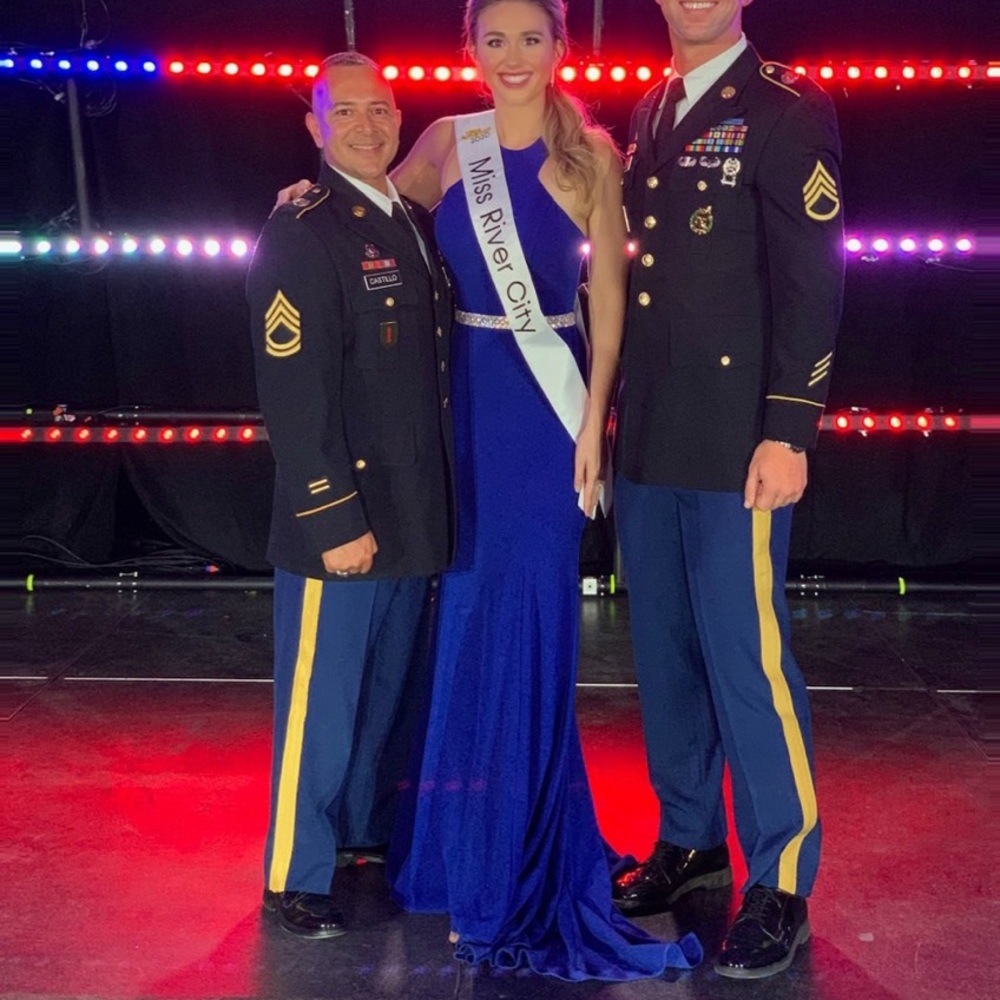 Custom Royal Blue Gown. - Picture 7 of 7
